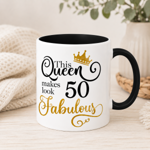 50 & Fabulous Mug